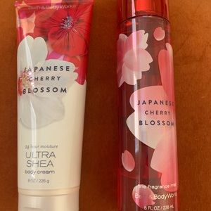 Japanese Cherry Blossom Bath and Body Works Bundle